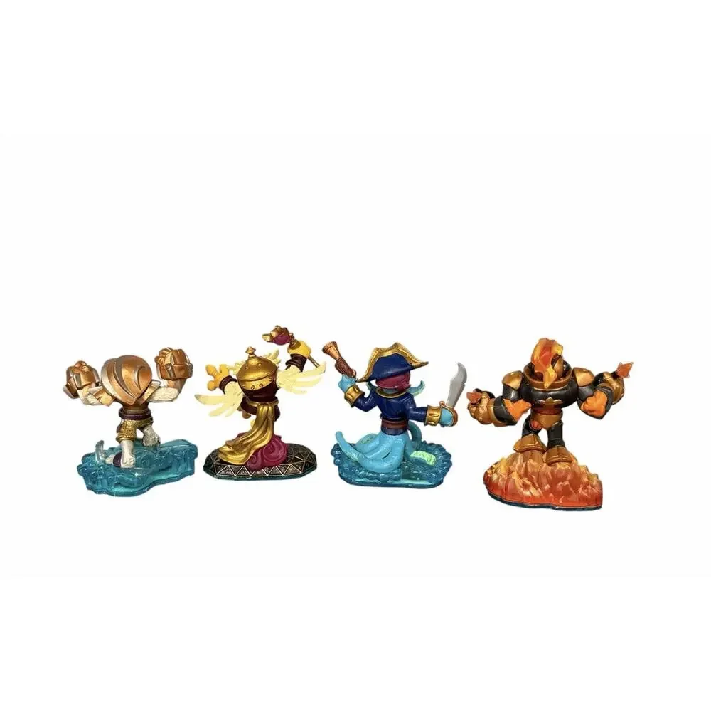 Skylanders Swap Force Figures: Grilla Drilla Hoot Loop Wash Buckler Blast Zone